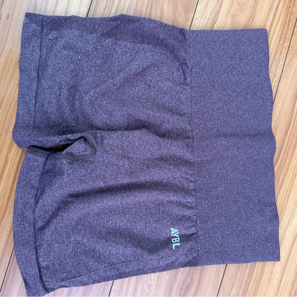 AYBL Brown Marl Seamless Shorts